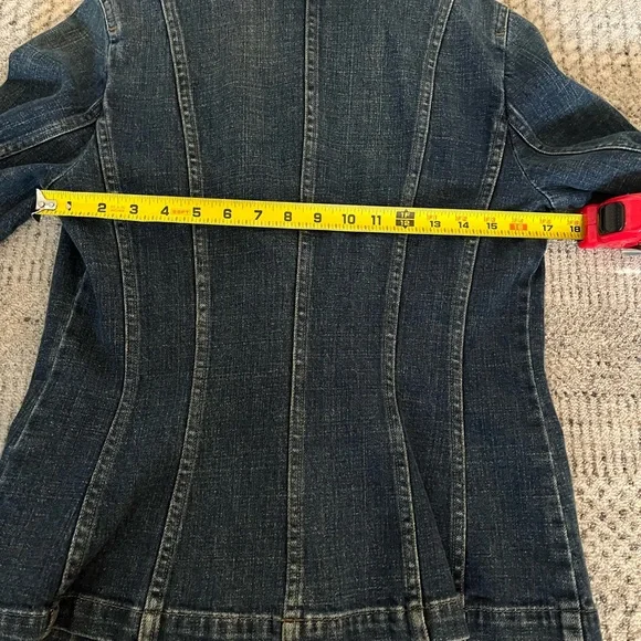 Ralph Lauren Indigo Double-Breasted Jean Jacket - Picture 6 of 7